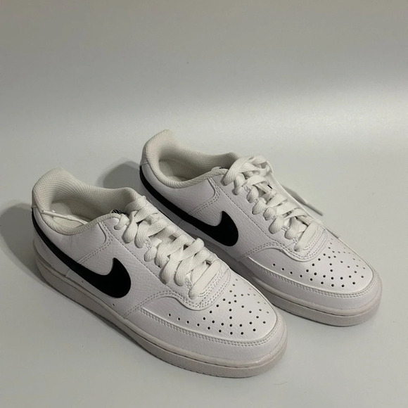 Nike Shoes - NWT Women’s Nike Court Vision Low Next Nature White / Black Size 5.5